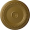 Ekena Millwork Carlsbad Ceiling Medallion (Fits Canopies up to 5 1/2"), Hand-Painted Gold, 31 1/8"OD x 1 1/2"P CM31CAGLS - alternate 1